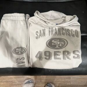 San Francisco 49ers Kids Hoodie and Pants Set - Gray